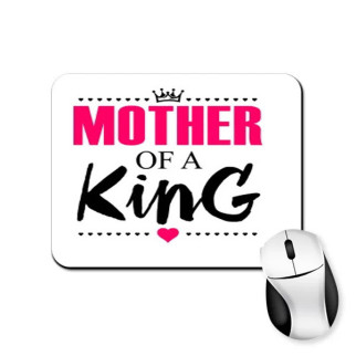 Килимок для миші з принтом "Mother of a King" - Інтернет-магазин спільних покупок ToGether