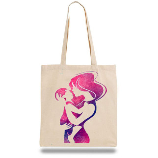Еко-сумка, шоппер з принтом повсякденна "Мама і дитина" - Інтернет-магазин спільних покупок ToGether