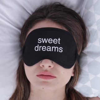 Маска для сну (на очі) з принтом "Sweet dreams" - Інтернет-магазин спільних покупок ToGether