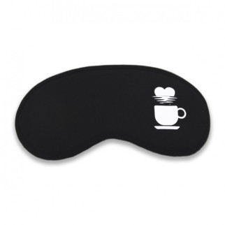 Маска для сну (на очі) з принтом "Чашка з серцем" - Інтернет-магазин спільних покупок ToGether
