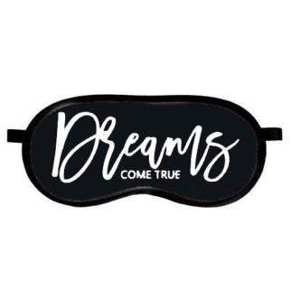 Маска для сну (на очі) з принтом "Dreams come true" - Інтернет-магазин спільних покупок ToGether