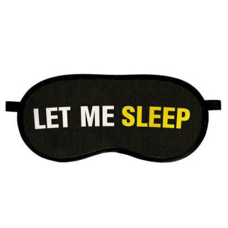 Маска для сну (на очі) з принтом "Let me sleep" - Інтернет-магазин спільних покупок ToGether