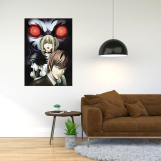 Плакат-постер з принтом "Death Note - Зошит смерті (манга  аніме серіал) 3"     А3 - Інтернет-магазин спільних покупок ToGether
