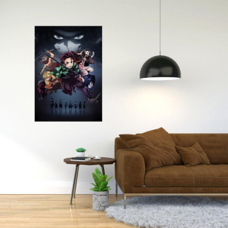 Плакат-постер з принтом Demon Slayer - Клинок  що розсікає демонів 16     А3 - Інтернет-магазин спільних покупок ToGether