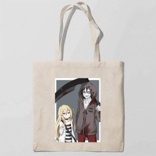 Еко-сумка, шоппер з принтом повсякденна Angels of Death Ангел Кровопролиття 5 - Інтернет-магазин спільних покупок ToGether