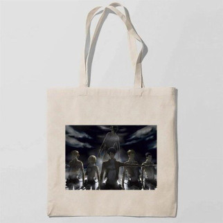Еко-сумка, шоппер з принтом повсякденна Attack on Titan - Вторгнення титанів 2 - Інтернет-магазин спільних покупок ToGether