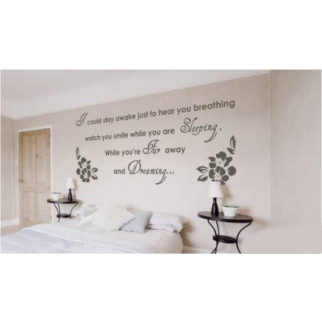 Вінілова інтер'єрна наклейка декор на стіну та шпалери «I could stay» з оракалу - Інтернет-магазин спільних покупок ToGether