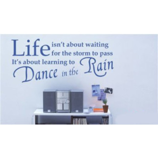 Вінілова інтер'єрна наклейка декор на стіну та шпалери «Life waiting» з оракалу - Інтернет-магазин спільних покупок ToGether