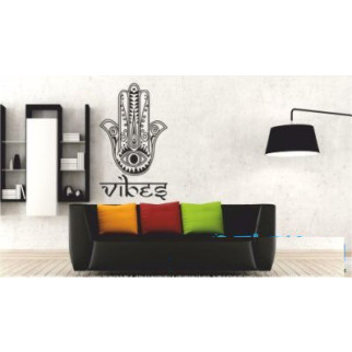 Вінілова інтер'єрна наклейка декор на стіну та шпалери «Vibes» з оракалу - Інтернет-магазин спільних покупок ToGether