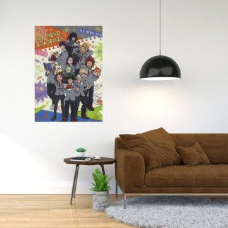 Плакат-постер з принтом "My Hero Academia - Моя геройська академія (манга  аніме) 2"     А3 - Інтернет-магазин спільних покупок ToGether