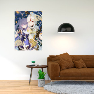 Плакат-постер із принтом Genshin Impact — комп'ютерна гра 7     А3 - Інтернет-магазин спільних покупок ToGether