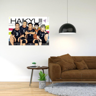 Плакат-постер з принтом "Haikyuu - Волейбол (спортивна манга  аніме) 15"    А3 - Інтернет-магазин спільних покупок ToGether