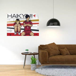 Плакат-постер з принтом "Haikyuu - Волейбол (спортивна манга  аніме) 17"    А3 - Інтернет-магазин спільних покупок ToGether
