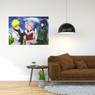Плакат-постер з принтом "Naruto - Наруто (сенен-манга  аніме) 12"    А3 - Інтернет-магазин спільних покупок ToGether