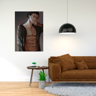 Плакат-постер з принтом Герой Ерен Єгер  Eren Yeager 2   А3 - Інтернет-магазин спільних покупок ToGether