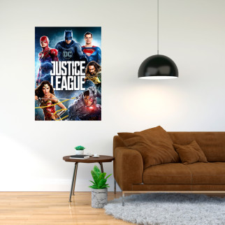 Плакат-постер з принтом Ліга справедливості - Justice League    А3 - Інтернет-магазин спільних покупок ToGether