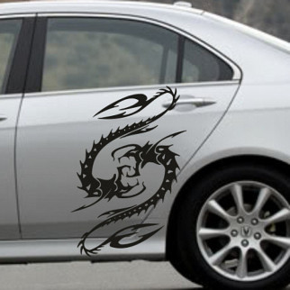 Наклейка на автомобіль «Дракони» з оракалу - Інтернет-магазин спільних покупок ToGether