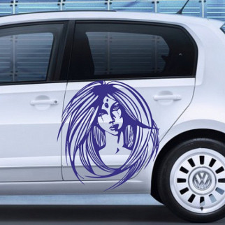 Наклейка на автомобіль «Сумна діва» з оракалу - Інтернет-магазин спільних покупок ToGether