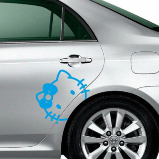 Наклейка на автомобіль «Кітті» з оракалу - Інтернет-магазин спільних покупок ToGether