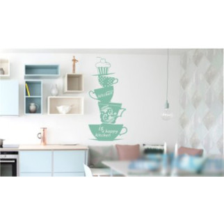Наклейка "Messy kitchen" з оракалу - Інтернет-магазин спільних покупок ToGether