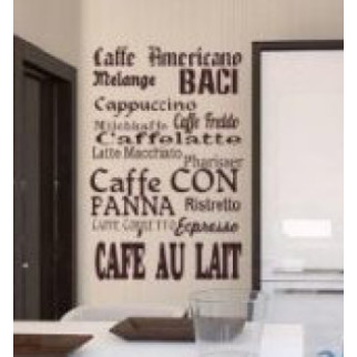 Наклейка «Види кави» з оракалу - Інтернет-магазин спільних покупок ToGether