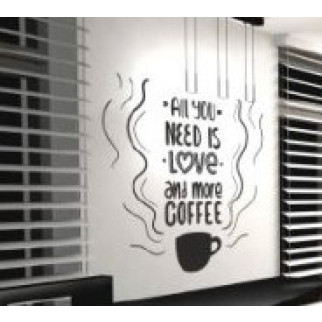 Наклейка "You need coffee" з оракалу - Інтернет-магазин спільних покупок ToGether