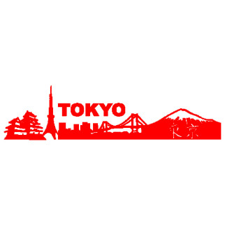 Наклейка "Токіо" 140х35 з оракалу - Інтернет-магазин спільних покупок ToGether