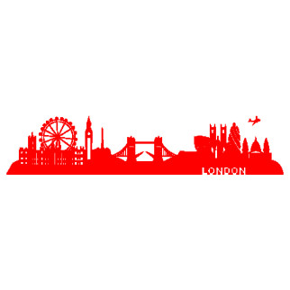 Наклейка «Тінь Лондона» з оракалу - Інтернет-магазин спільних покупок ToGether