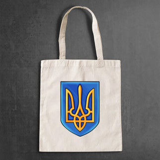 Еко-сумка, шоппер, щоденна з принтом "Герб України" - Інтернет-магазин спільних покупок ToGether