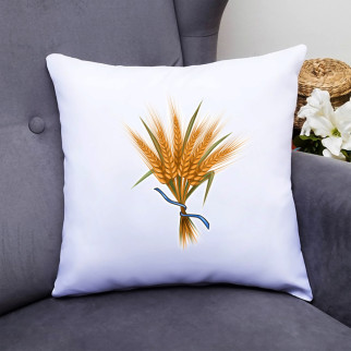 Подушка декоративна з принтом "Колосяя пшениці" - Інтернет-магазин спільних покупок ToGether