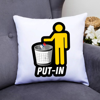 Подушка декоративна з принтом "Put-in" - Інтернет-магазин спільних покупок ToGether