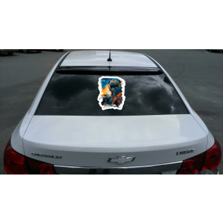 Наклейка на автомобіль "Примара Києва" з оракалу - Інтернет-магазин спільних покупок ToGether