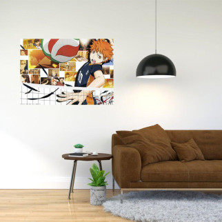 Плакат-постер з принтом "Haikyuu - Волейбол (спортивна манга  аніме) 12"    A4 - Інтернет-магазин спільних покупок ToGether