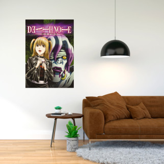 Плакат-постер з принтом Death Note - Зошит смерті (7)   A4 - Інтернет-магазин спільних покупок ToGether