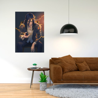 Плакат-постер з принтом Герой Ерен Єгер  Eren Yeager     A4 - Інтернет-магазин спільних покупок ToGether