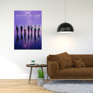 Плакат-постер із принтом BTS 3     A0 - Інтернет-магазин спільних покупок ToGether