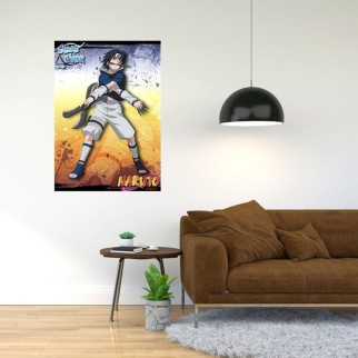 Плакат-постер з принтом "Саске. Наруто - Naruto (аніме-серіал)"     А4 - Інтернет-магазин спільних покупок ToGether