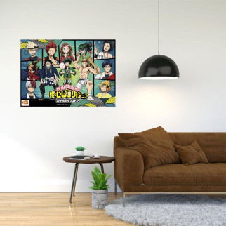 Плакат-постер з принтом "My Hero Academia - Моя геройська академія (манга  аніме) 11"     A2 - Інтернет-магазин спільних покупок ToGether