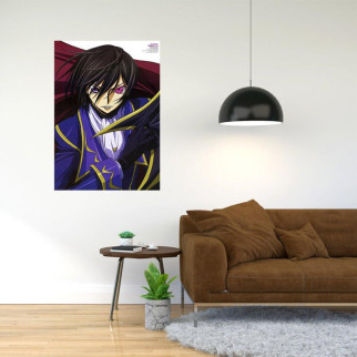 Плакат-постер з принтом Code Geass Hangyaku no Lelouch - Код Гіас Повсталий Лелуш     A4 - Інтернет-магазин спільних покупок ToGether