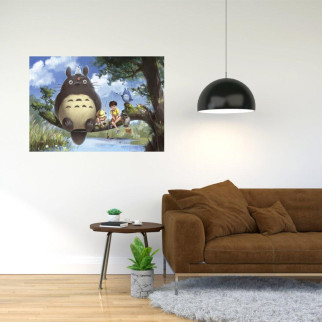 Плакат-постер з принтом Мій сосе Тоторо – Tonari no Totoro   A4 - Інтернет-магазин спільних покупок ToGether