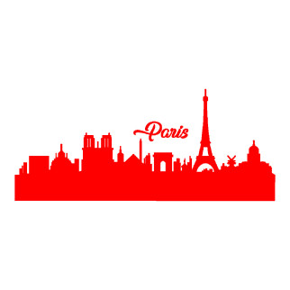 Наклейка «Образ Парижа» з оракалу Власне виробництво, Україна - Інтернет-магазин спільних покупок ToGether