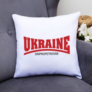 Декоративна подушка з принтом "Ukraine Dnipropetrovsk" Push IT - Інтернет-магазин спільних покупок ToGether