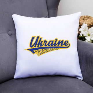 Декоративна подушка з принтом "Ukraine" Push IT - Інтернет-магазин спільних покупок ToGether