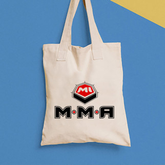 Еко-сумка, шоппер, щоденна з принтом "MMA Mi" Push IT - Інтернет-магазин спільних покупок ToGether