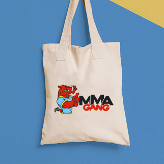 Еко-сумка, шоппер, щоденна з принтом "MMA Gang Кабан" Push IT - Інтернет-магазин спільних покупок ToGether