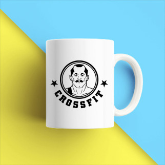 Білий кухоль (чашка) з принтом "Crossfit 3" Push IT - Інтернет-магазин спільних покупок ToGether