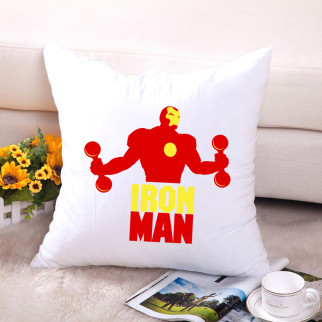 Подушка декоративна з принтом "Iron Man" Push IT - Інтернет-магазин спільних покупок ToGether