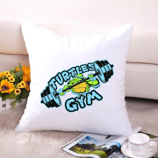 Подушка декоративна з принтом "Turtles gym" Push IT - Інтернет-магазин спільних покупок ToGether