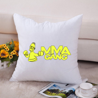 Подушка декоративна з принтом "Гомер Сімпсон MMA Gang" Push IT - Інтернет-магазин спільних покупок ToGether