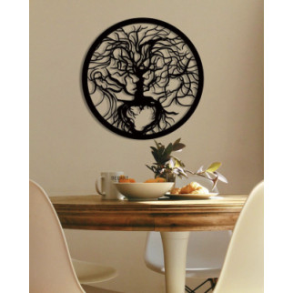 Декоративне панно з дерева "Любов+природа" 80х80 см - Інтернет-магазин спільних покупок ToGether